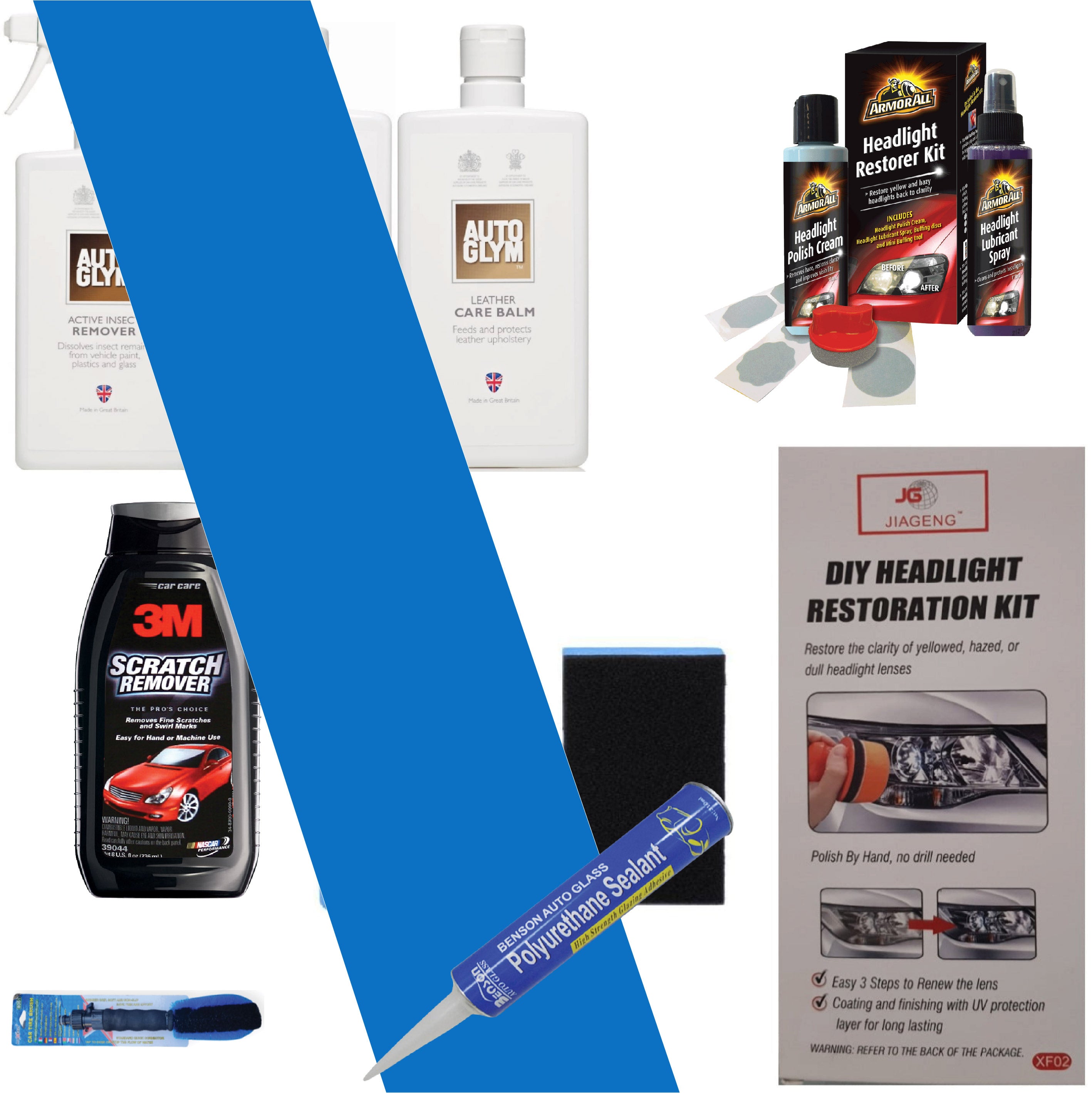 Autosol Malta - Headlight Polish & Protection Kit 