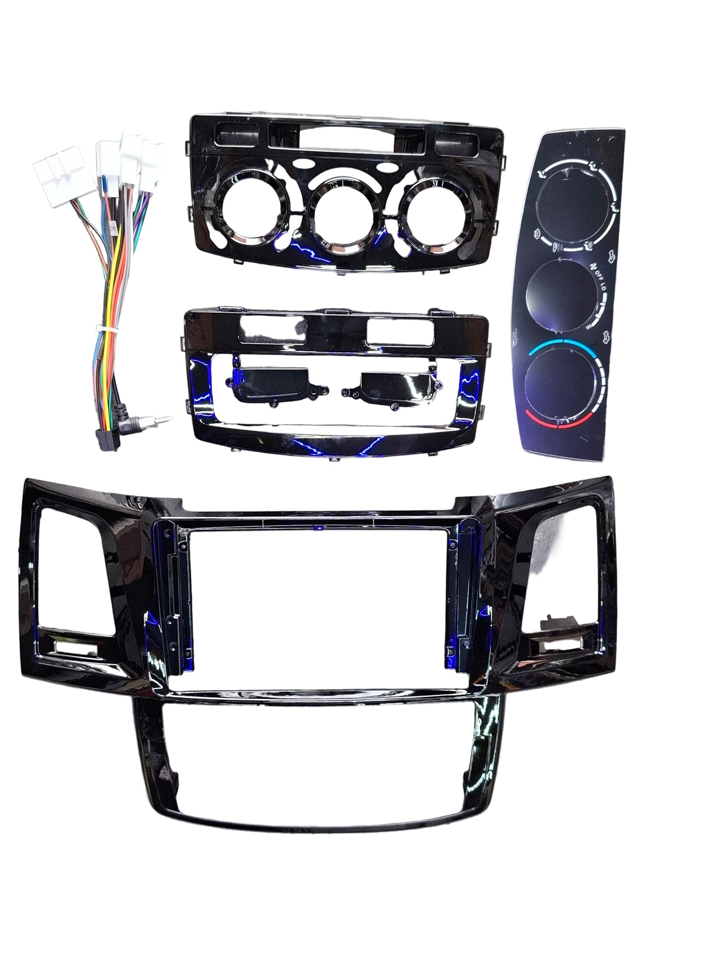 Lumina LU571 Toyota Fortuner/Hilux 2011+ Auto Manuel 9 Inch Trim Plate