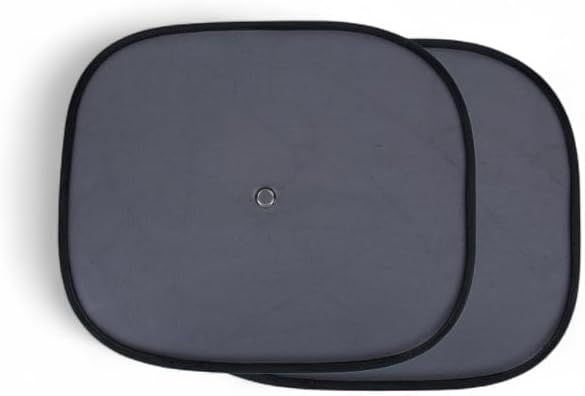 2 Pack Foldable Car Window Shade with Suction Cups for UV Protection