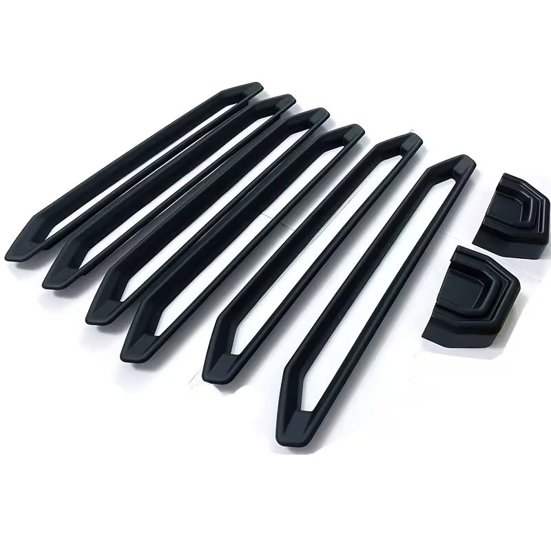 JETOUR T2(25-ON) GLOSS BLACK ROOF RAIL & TOW HOOK TRIMS