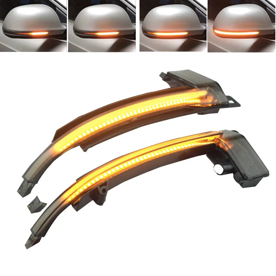 Audi 8V Rs3/S3 Dynamic Mirror Turn Signals(Smoked)