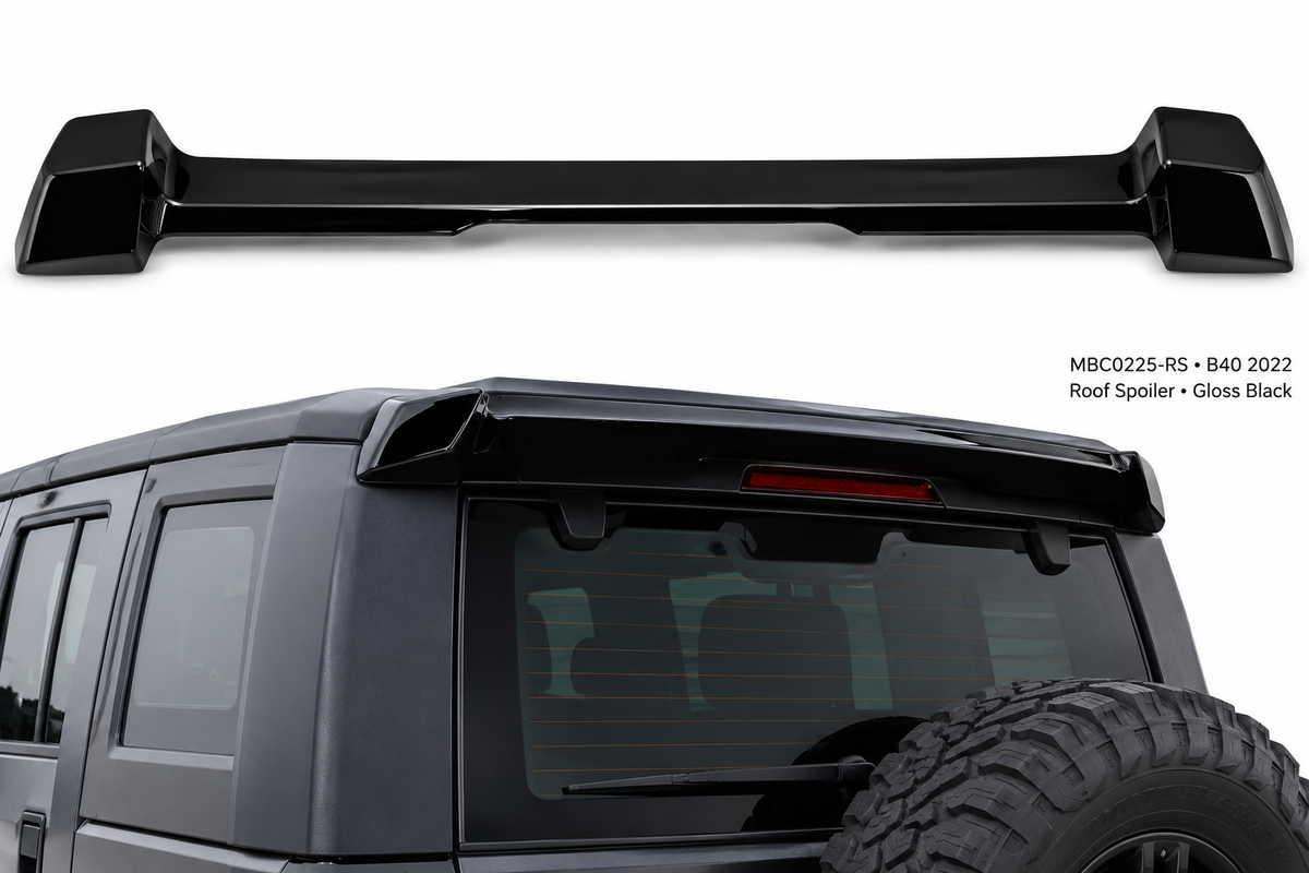BEIJING B40 Roof Spoiler – Gloss Black