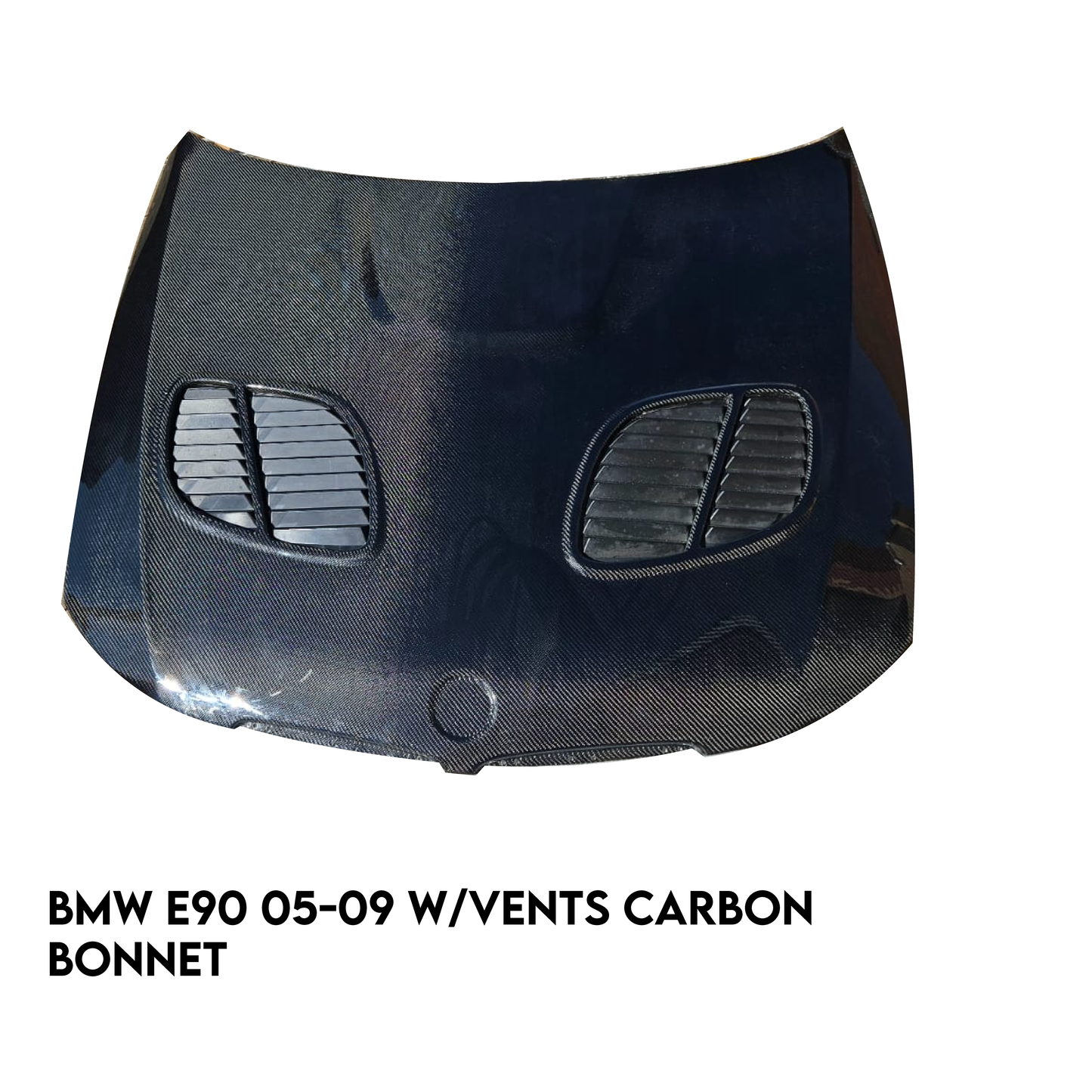 Bmw E90 05-09 Carbon Bonnet With Vents