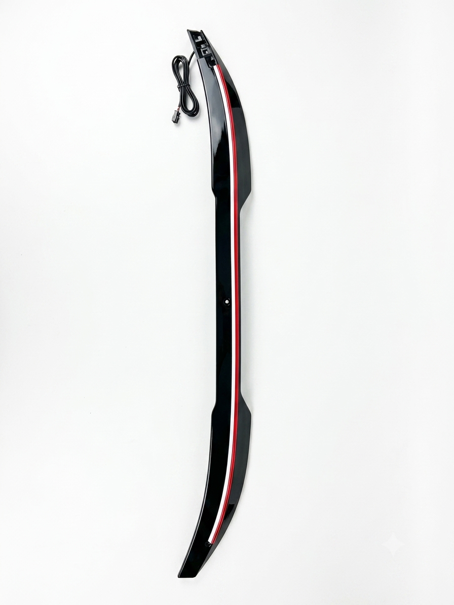 Universal Sedan Boot Spoiler 135mm With Light