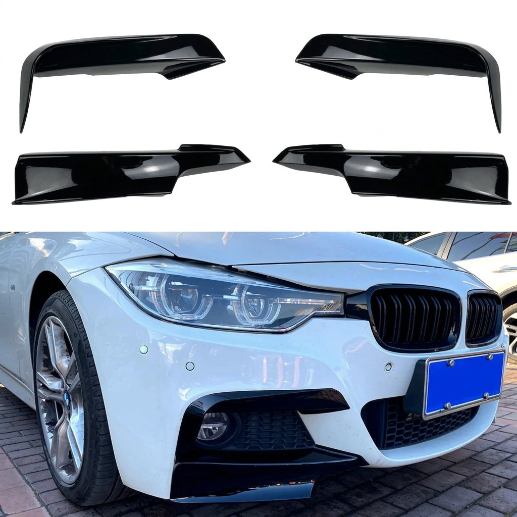 BMW F30 Wind Knives With Splitters