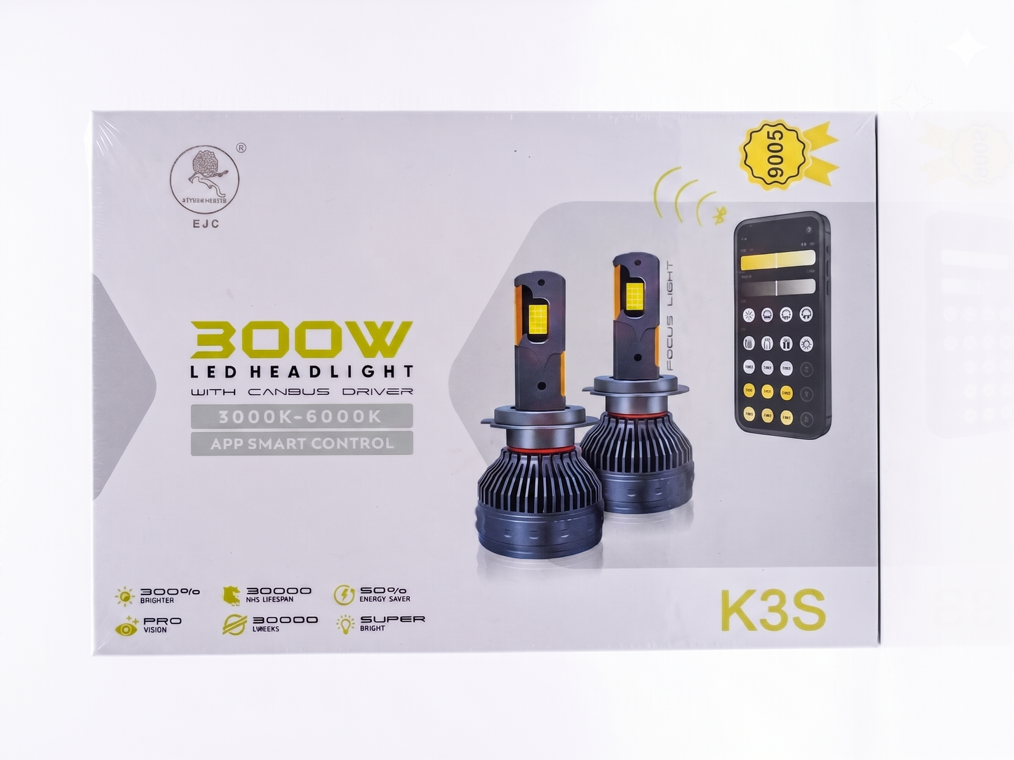 9005 K3S App Controlled LED – 300W