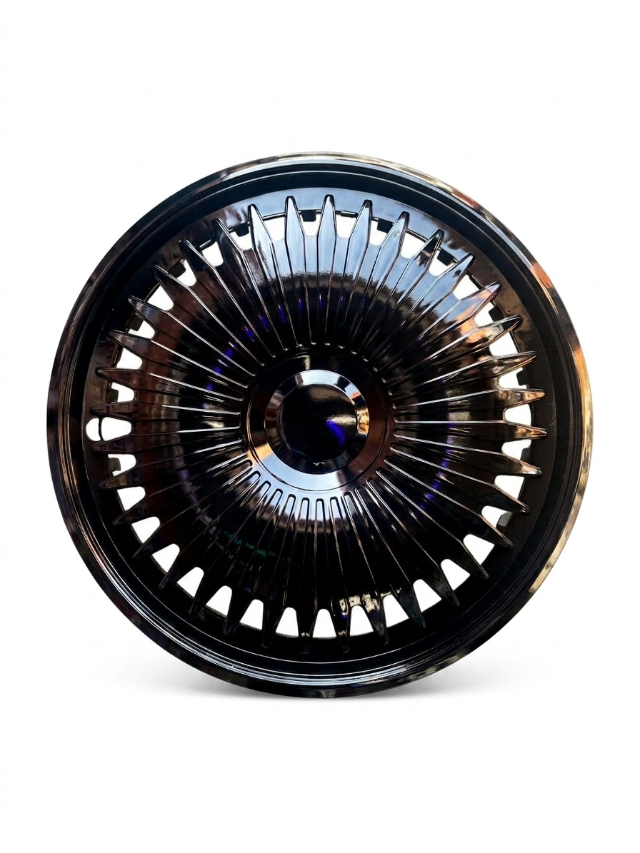 Universal 13" Designer Wheel Covers Gloss Black
