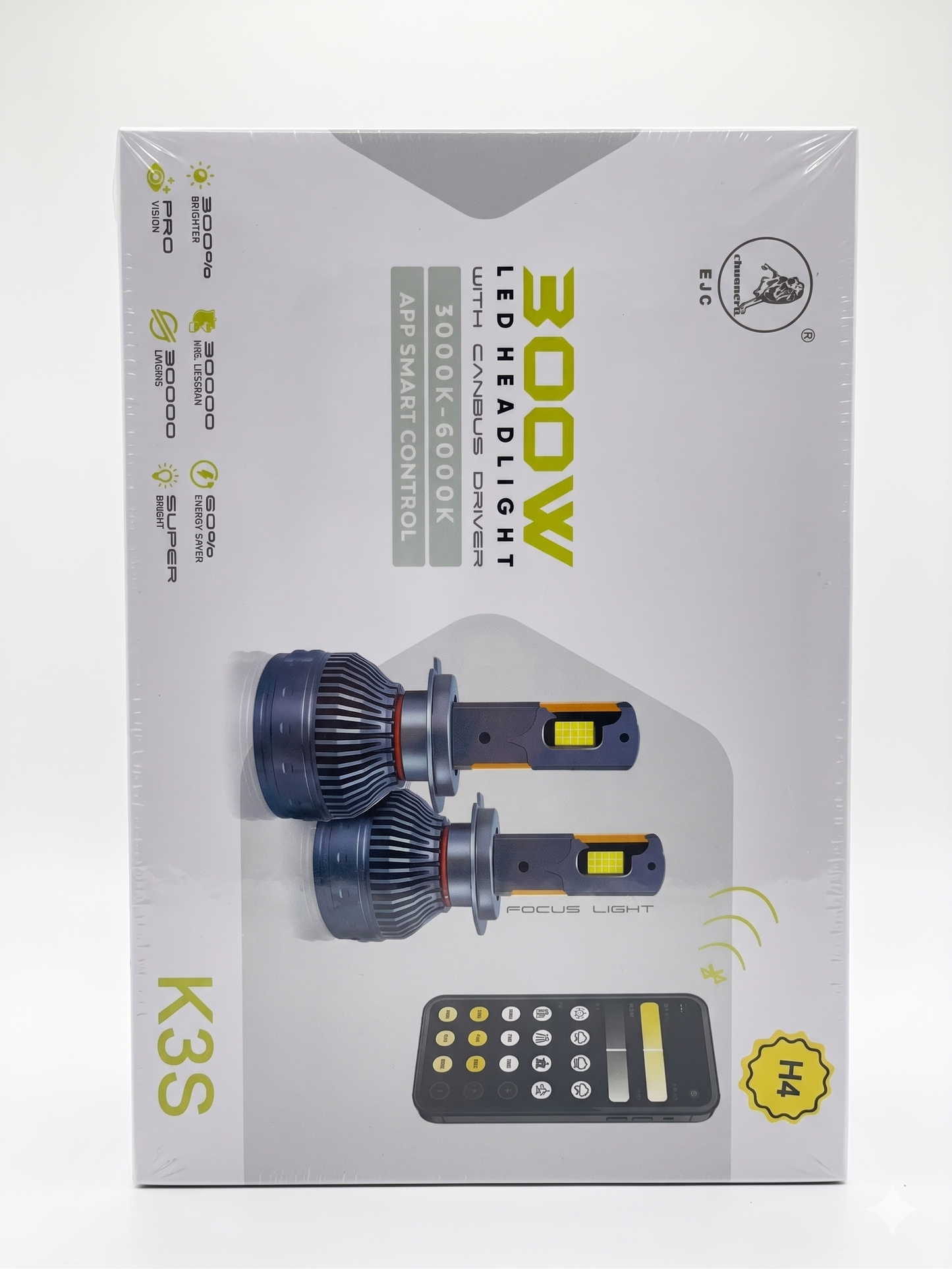 H4 K3S App Controlled LED – 300W