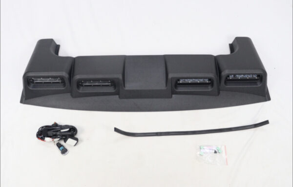 JETOUR T1 2025 4-Pod LED Roof Light – Rough Black