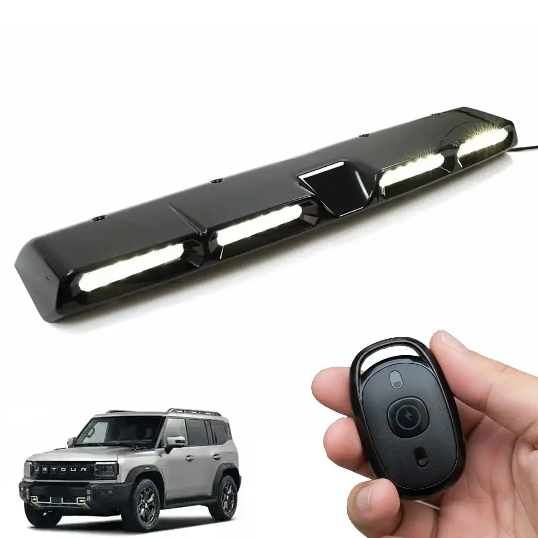 Jetour T2 Gloss Black 4 Pod Rooflight