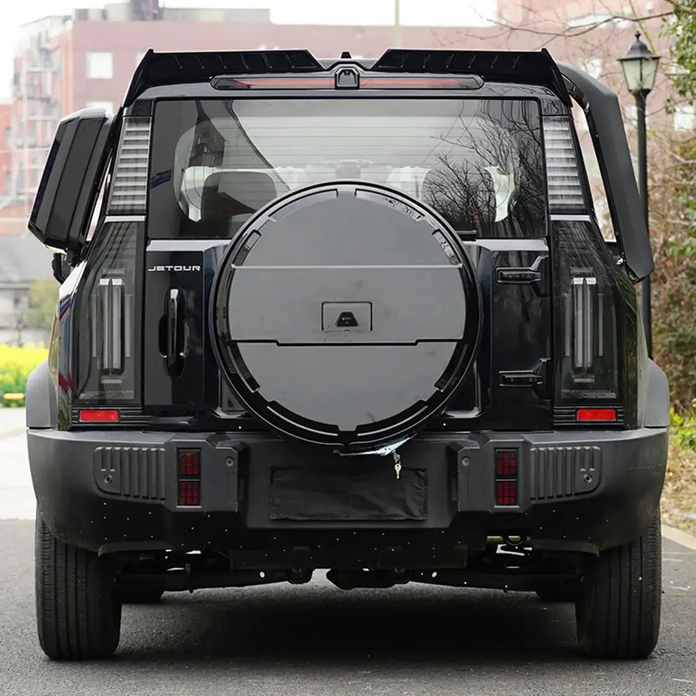 Jetour T2 Black SS Spare Wheel Cover