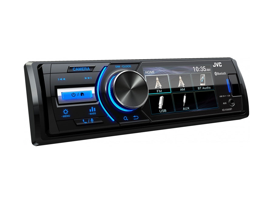JVC KD-X560BT Digital media receiver for Jeep or marine applications