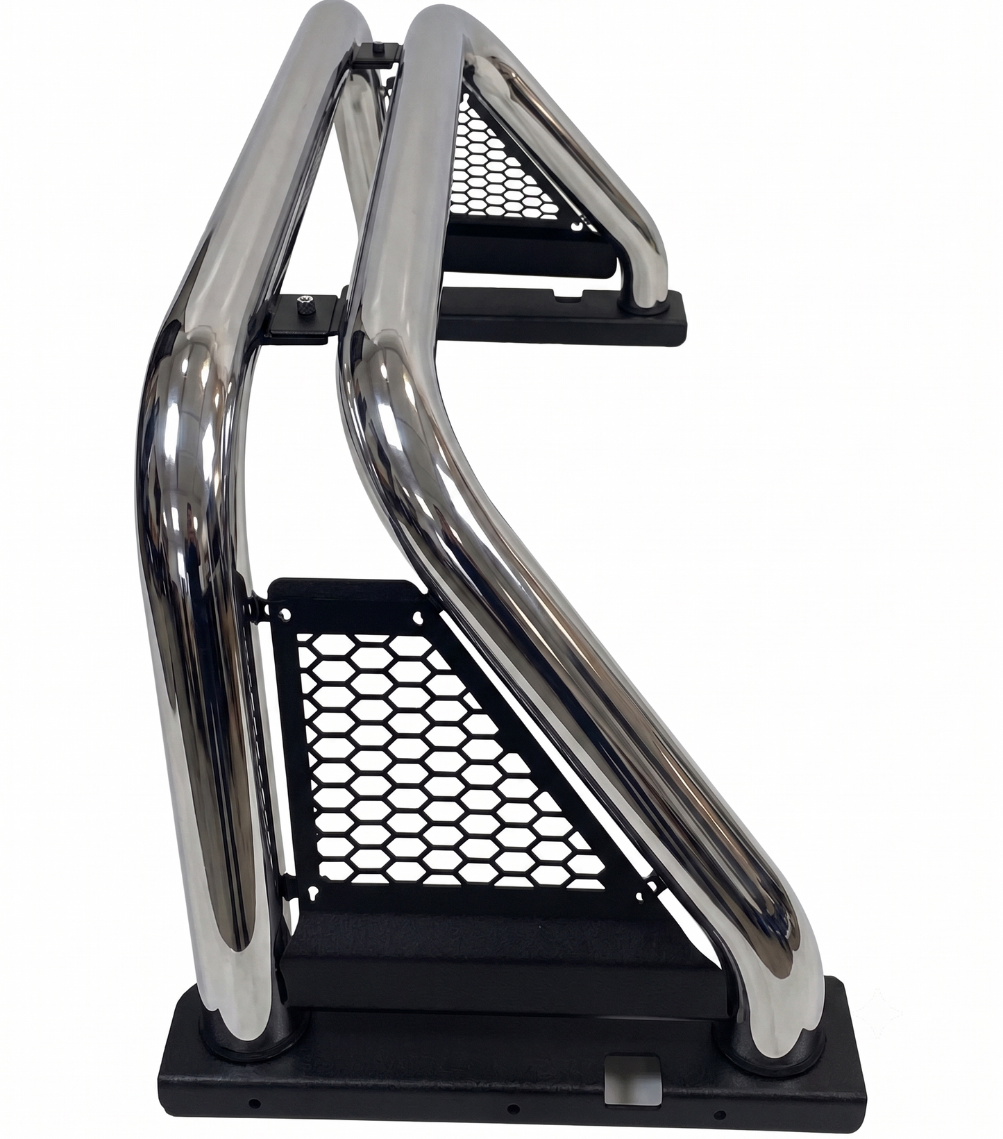 Toyota Hilux Roll Bar Mesh Chrome