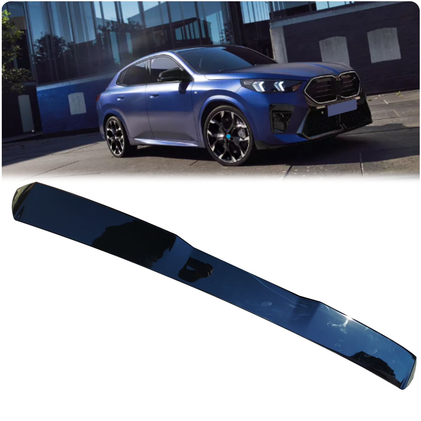 BMW X2 U10 ADD ON ROOFSPOILER