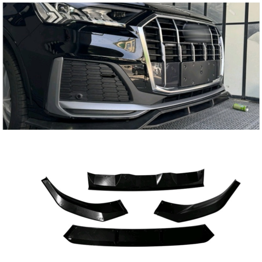 Audi Q7 S-Line 4 Piece Front Lip