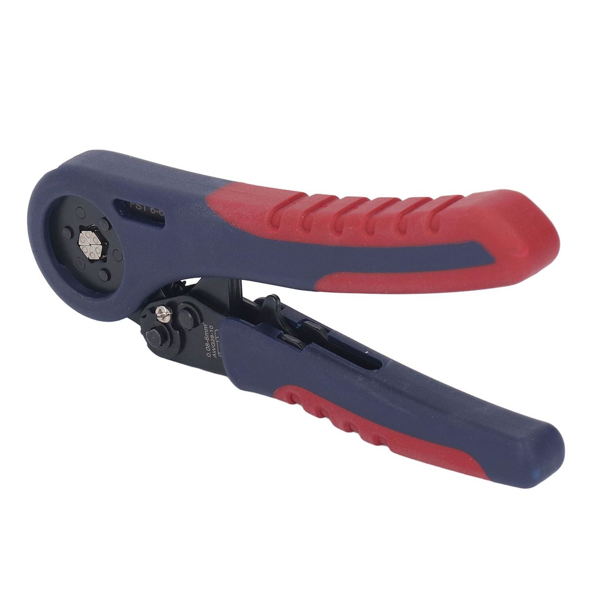 Self-Adjusting Ratchet Wire Crimping Pliers