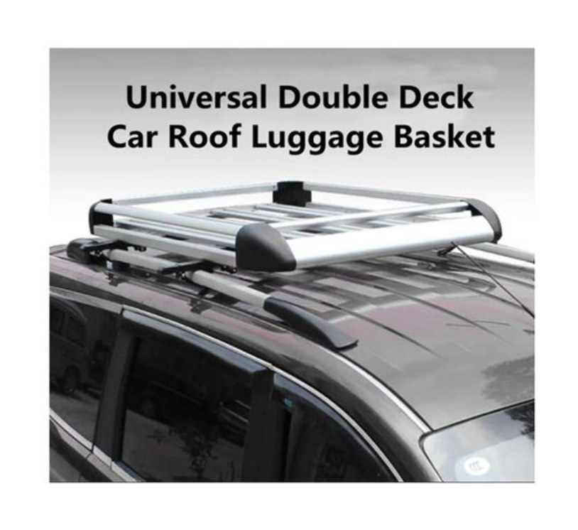 127x90cm Lightweight Universal SUV Roof Basket Excluding Roof Rack