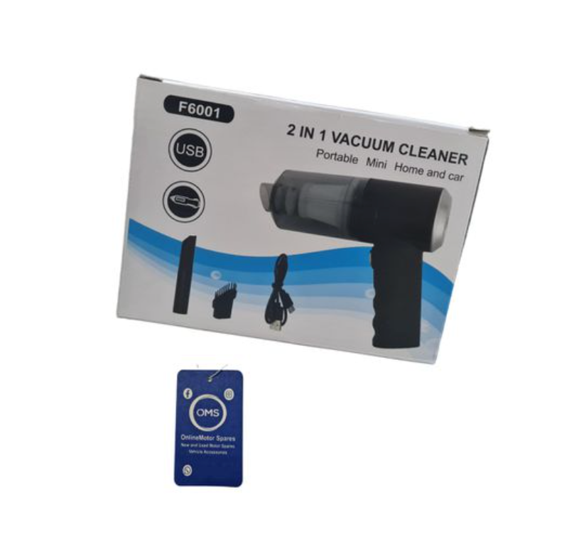 2 in 1 MINI Rechargeable Vacuum cleaner + Oms Airfreshener