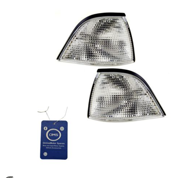 E36 clear on sale corner lights