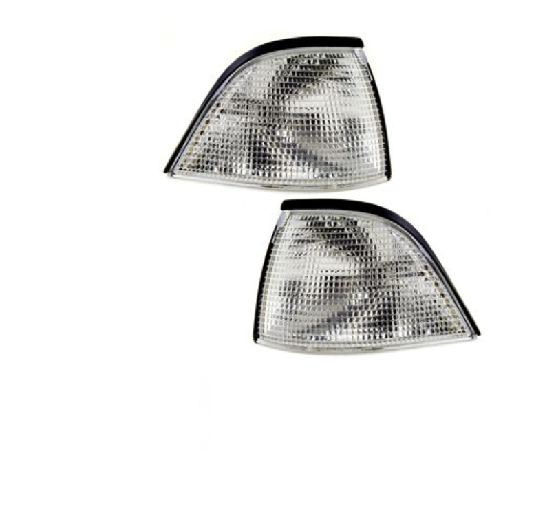 BMW E36 4 door Clear Corner Lamps