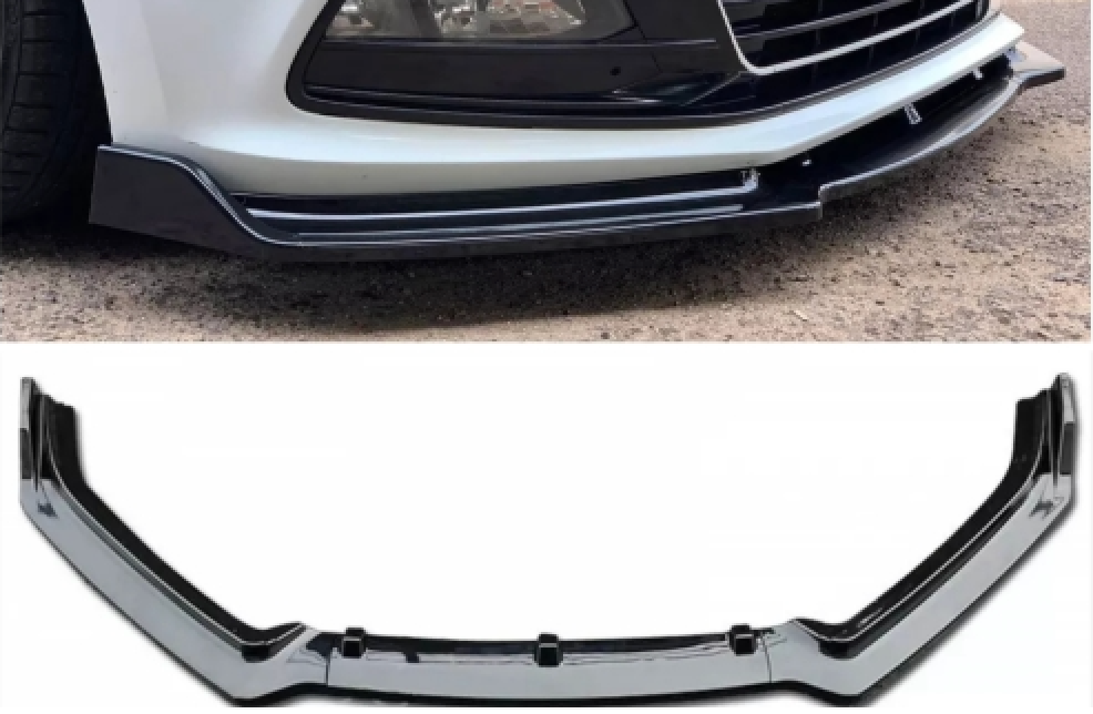 VW POLO 6 3 Piece Front Lip Spoiler