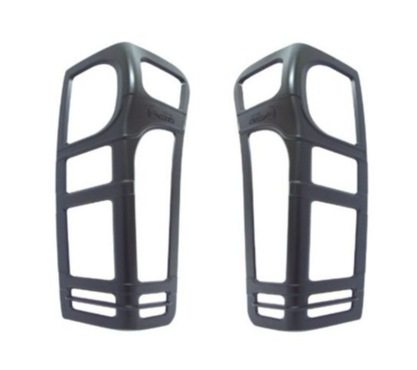 Isuzu D-max Matte Black Tail Light Trims Model 2012-2015