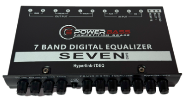 Powerbass Hyperlink-7DEQ 7 Band Digital Equalizer