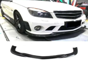 Mercedez Benz front lip 3 piece Fits C63 2007-2011