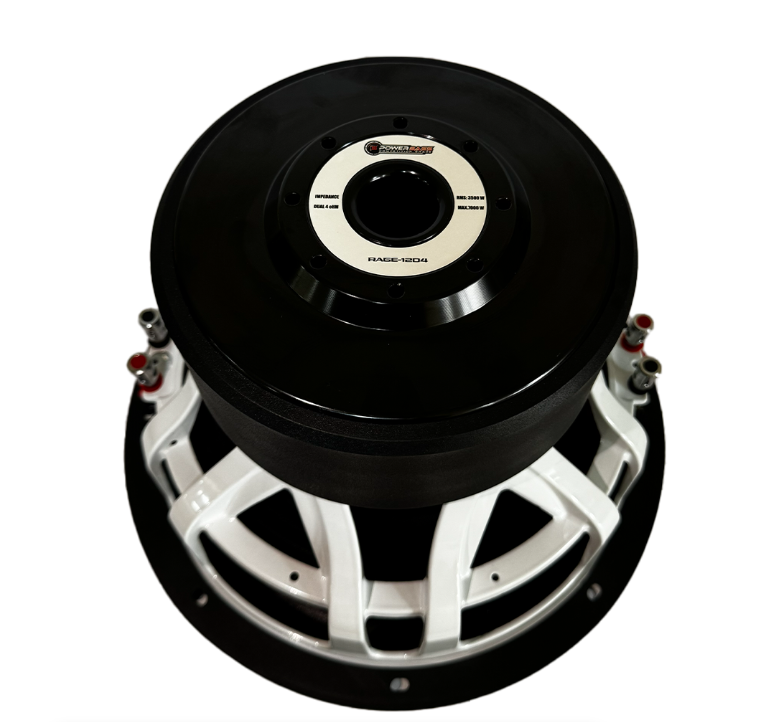 Powerbass RAGE-12D4 3500W RMS 12" DVC Subwoofer