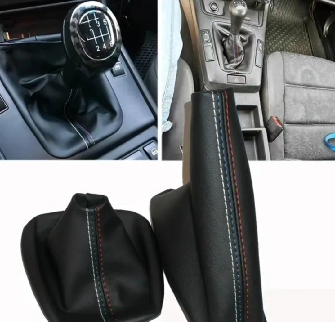 Bmw E30/E36/E46 Gear Lever Boot + Hand Brake Boot (Non-Oem)