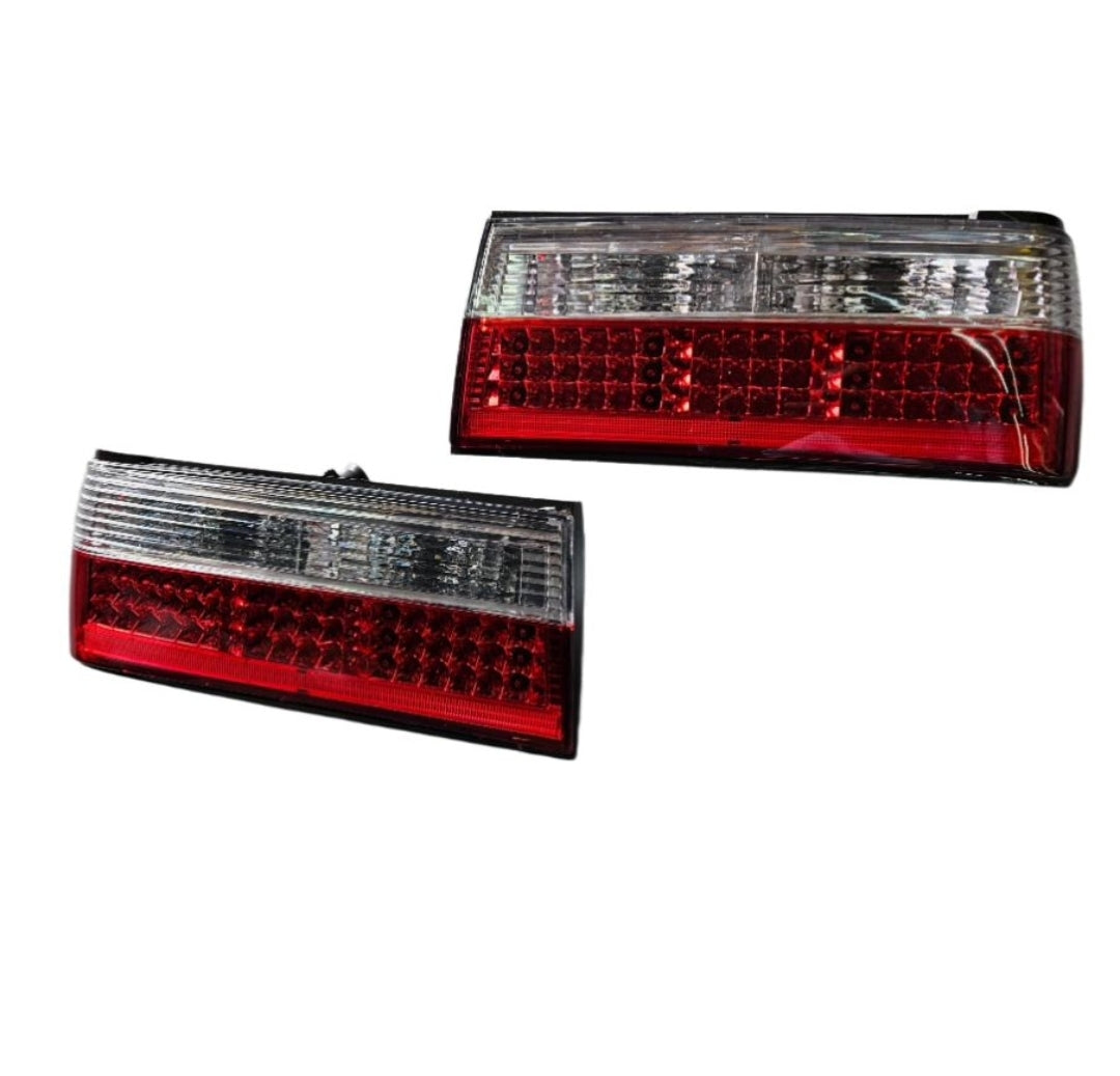 Bmw E30 Chrome Bumper LED Tail Lights (Non-Oem)