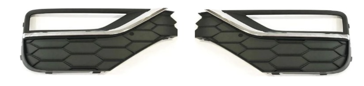 VW AMAROK FOG COVER WITH CHROME TRIM 2017-2020