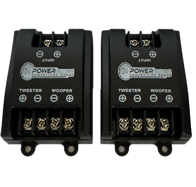 Powerbass WARHEAD-650C 6.5" 180W RMS Component Speakers