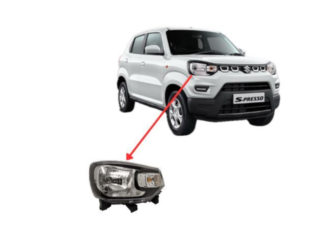 SUZUKI S-PRESSO 2020 HEADLIGHT W/SOCKET+BULB W/ADJ