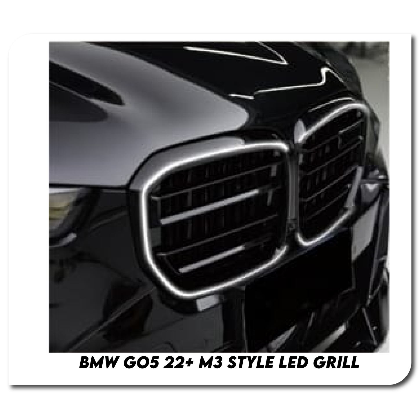 BMW X5 G05 23+ XM Style LED light Up Grill