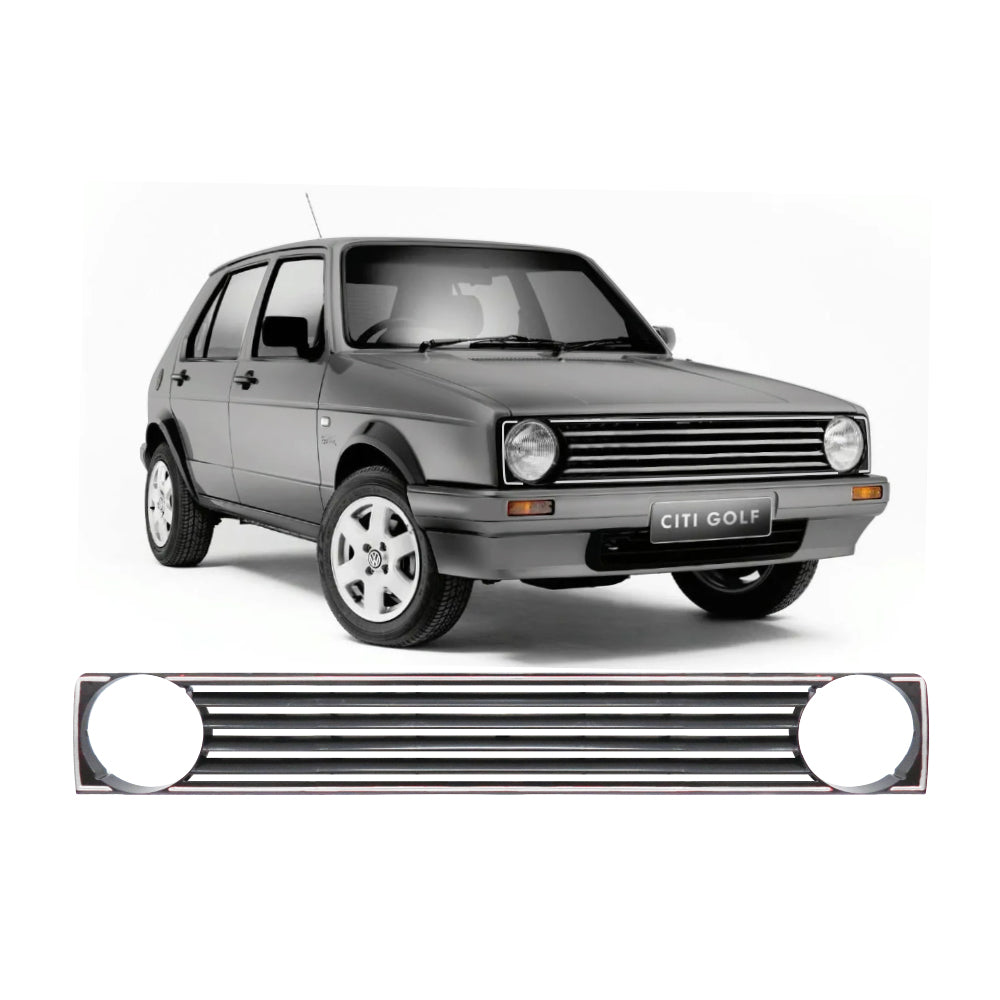 VW GOLF MK1 SINGLE HEADLIGHT DEBADGE GRILL