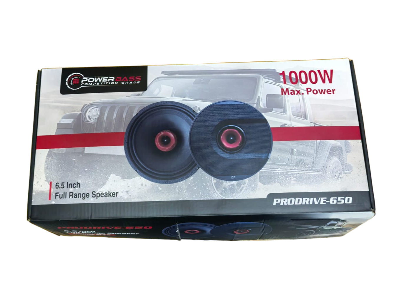 POWERBASS PRODRIVE-650 6.5" FULL RANGE SPEAKERS