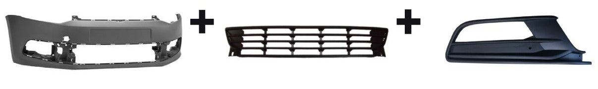 VW Polo Vivo 2018+ Front Bumper Combo