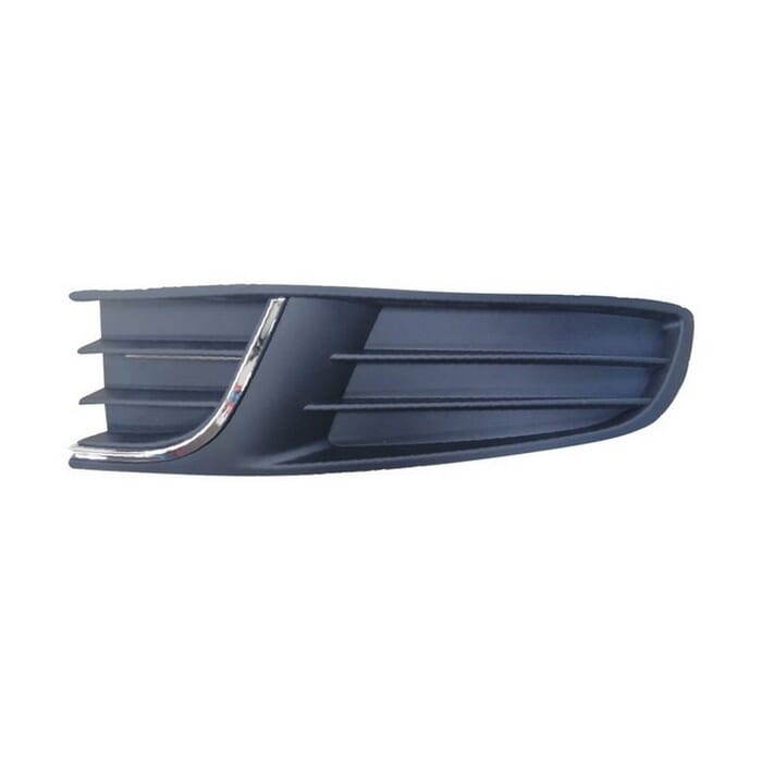 Volkswagen Polo Vivo Front Bumper Grill No Spot Light Hole, Chrome Beading