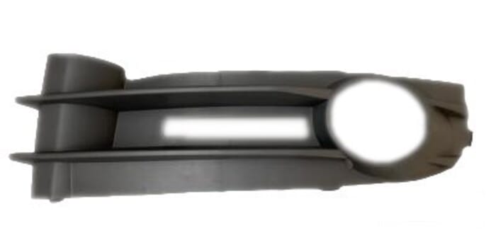 Volkswagen Caddy Front Bumper Grill With Hole 2004