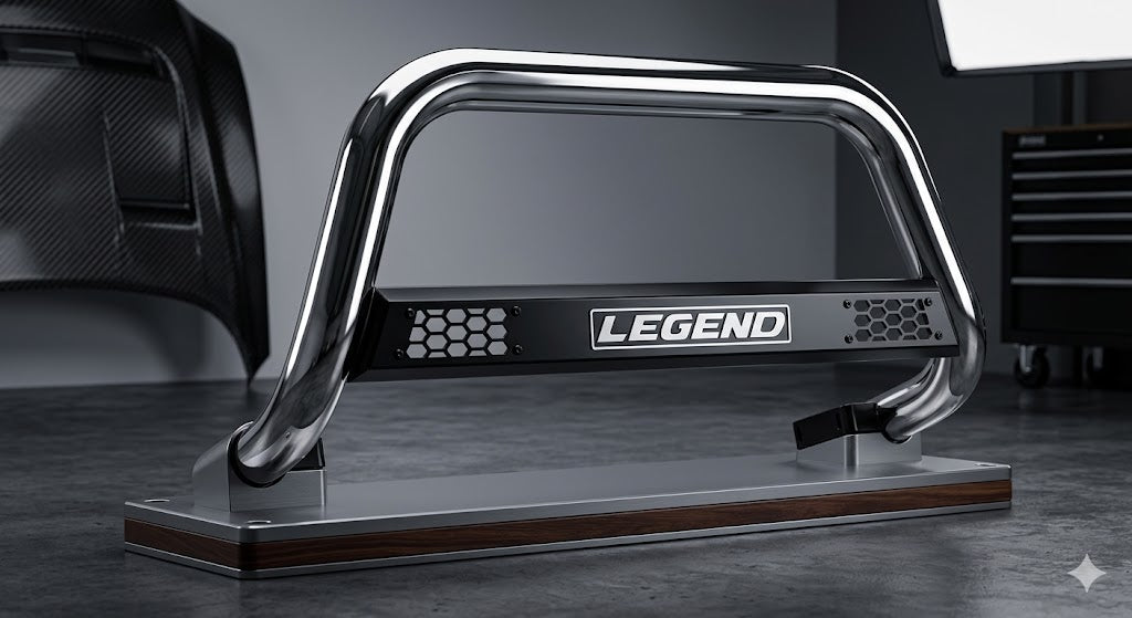Toyota Hilux GD6 2016+ Raider/ Legend Nudge Bar Chrome