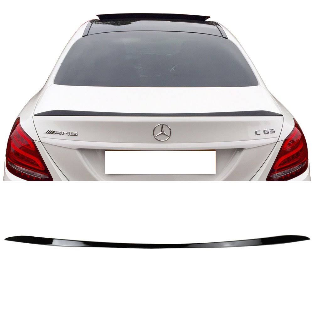 Mercedes C Class W205 Glossblack Bootspoiler