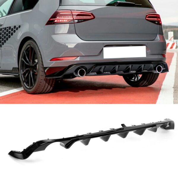 Vw Golf 7.5 TCR Style Rear Diffuser