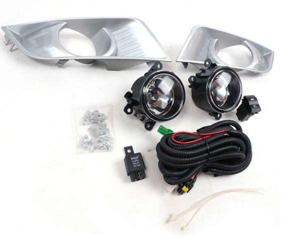 Ford Ranger T7 2015-2018 Fog Light Kit Silver