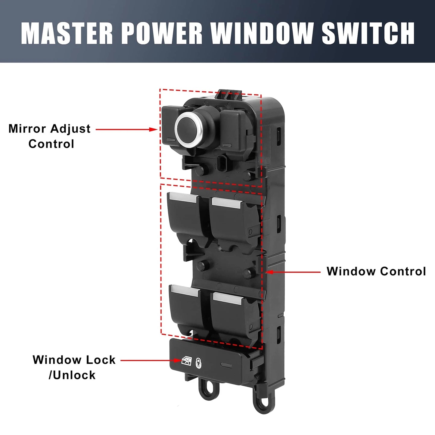 Land Rover Defender Window Control Switch