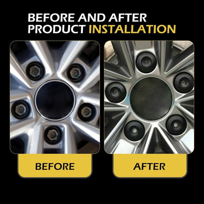 VW WHEEL NUT COVERS