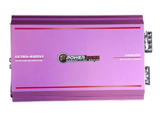 Powerbass ULTRA-4125V1 4 Channel 14000W AB Amplifier