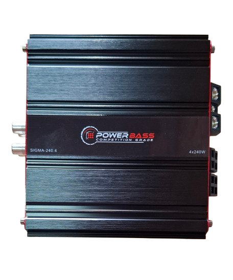 Powerbass 12000W SIGMA-240.4 Full Range Class D Amplifier