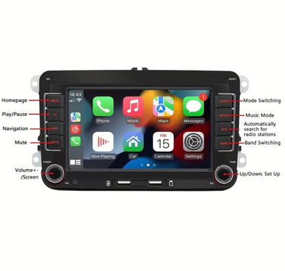 OMS VW 7 Inch Double Din Touchscreen Radio