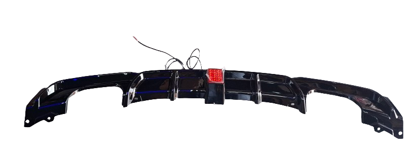 Bmw F30 Double Side/Dual Exhaust Diffuser With Brake Light 2012-2019